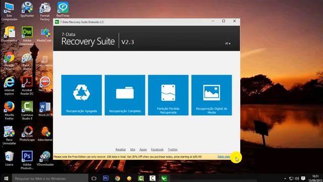 Como baixar instalar e ativar o 7 Data Recovery 2018 смотреть онлайн