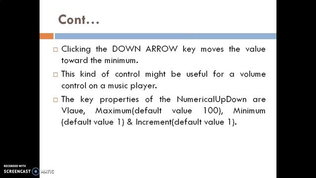 TextBox,NumericalUpDown & Group Box Controls |.Net Programming|3340704|Mrs.Kinjal Mistry смотреть онлайн