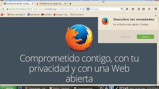 como descargar e instalar mozilla firefox para canaima + acceso directo смотреть онлайн