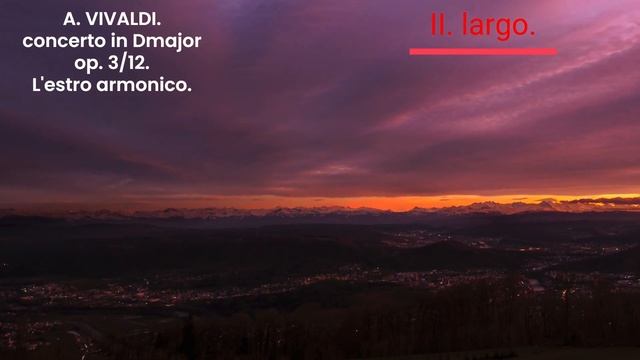 A. VIVALDI. concerto in D major. opera 3/12. . I. II. III. смотреть онлайн