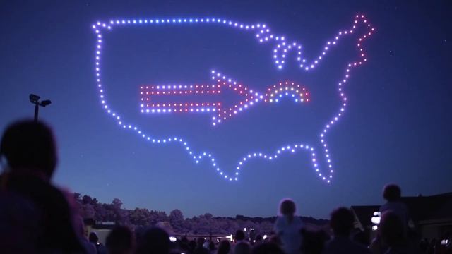 Holiday World & Splashin' Safari | Firefly Drone Shows смотреть онлайн