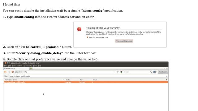 Ubuntu: Can I remove the countdown when installing extensions in Firefox? (2 Solutions!!) смотреть онлайн