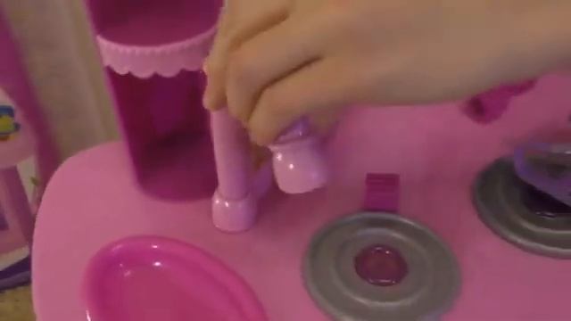 Распаковка с Мамой Детская кухня Звук, Свет Toy Kitchen Vegetables  #cartoon #subscribetomychannel