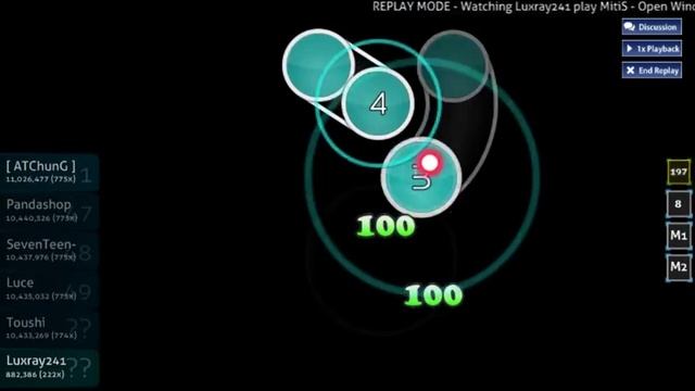 [Osu!] MitiS - Open Window feat. Anna Yvette (BD's Hard) смотреть онлайн