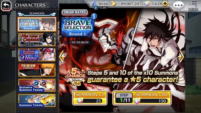 LOGIN NOW! FREE NEW YEARS 5 STAR TICKET! Bleach Brave Souls! смотреть онлайн