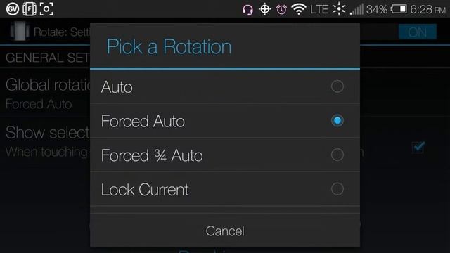 Rotate your android screen 360° using the Ultimate Rotation Contr смотреть онлайн