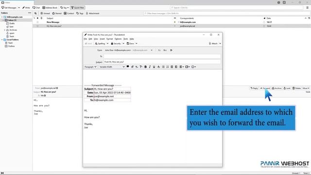 How to Forward an Email in Mozilla Thunderbird | Easy Step-by-Step Guide смотреть онлайн