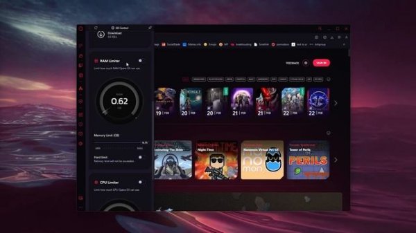 Optimize Opera GX Browser: Save RAM & Boost CPU - GX Control