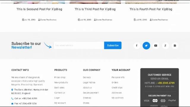 Haltico - Mega Store Prestashop Theme | Themeforest Templates смотреть онлайн