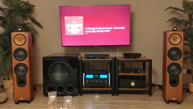 High End Audio System B&w Nautilus 803 , Svs Pb 16, Mcintosh Ma 7000, Opera AC Power