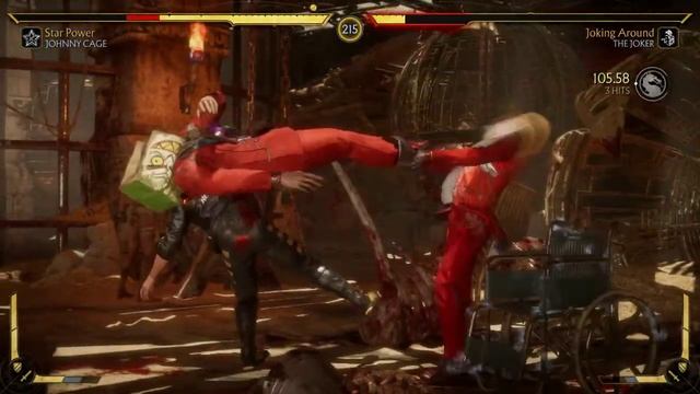 Mortal Kombat 11 JONNY CAGE VS JOKER ( FULL FIGHT) смотреть онлайн