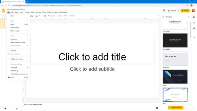 Google Slides Tutorial - Lesson 2 - Interface смотреть онлайн