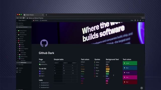 Notion Themes - Make your Notion pretty with custom themes. смотреть онлайн