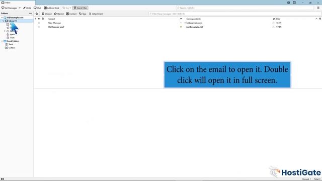 How to reply to email in Mozilla Thunderbird | HostiGate смотреть онлайн