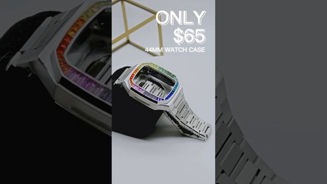 Square Diamond Apple Watch Case Steel Strap 50% off#shots смотреть онлайн