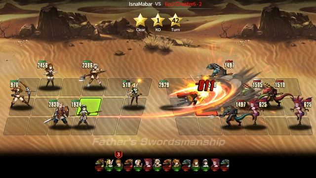Chapter 6-2 Brave Nine Story || 3 Star Formation смотреть онлайн