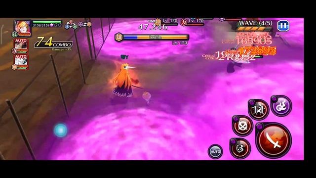 GUILD QUEST - SOUL REAPER MEELE WITH ICHIGO ARTWORKS IN 3 DIFFERENT TEAMS - BLEACH BRAVE SOULS смотреть онлайн