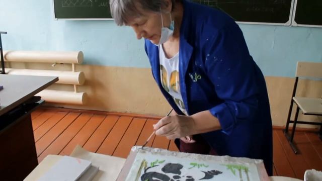 Рамочка из гипса Онипко Надежда Алексеевна, мастер производственного обучения