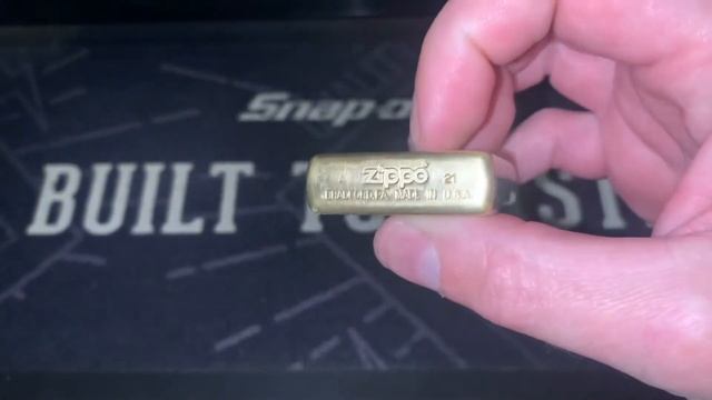 Zippo High Polish Brass Tarnish Progress - 3 Weeks смотреть онлайн