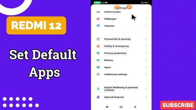 Redmi 12 Set Default Apps || How to use default apps || Default apps settings смотреть онлайн