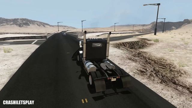 Crazy Truck Rampage #1 - BeamNG Drive Crashes | Crashi letsplay смотреть онлайн