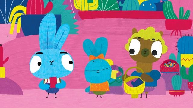 Origami Party | Brave Bunnies | Cartoons for Kids | WildBrain Little Ones смотреть онлайн