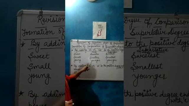 7 july,Class- 5, Topic- Revision of Adjectives - Degree of Comparison by Ms Ashima смотреть онлайн
