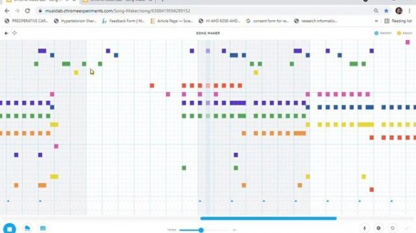 Chrome Music Lab Song Maker Dance monkey
