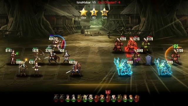 Chapter 7-4 Brave Nine Story || 3 Star Formation смотреть онлайн