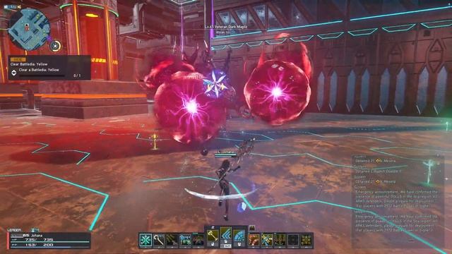 Phantasy Star Online 2: New Genesis - Veteran Dark Magilz (Dread Boss) смотреть онлайн