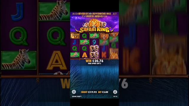 SAFARI KING SLOT £3 BONUS! смотреть онлайн