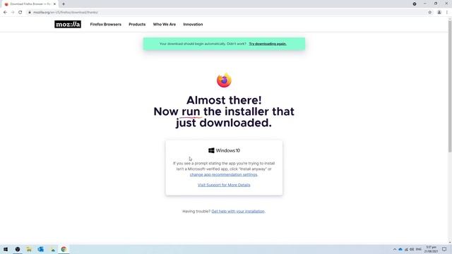 Downloading and changing default browser (Firefox) (CC) смотреть онлайн