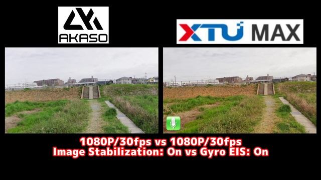 AKASO Brave 7 vs XTUMAX ~ 映像比較 ~ смотреть онлайн