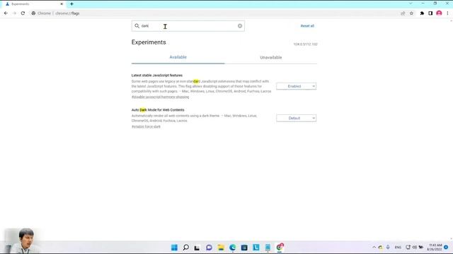 วิธีเปลี่ยน เบราว์เซอร์ chrome ให้เป็นโหมดมืด Dark mode смотреть онлайн