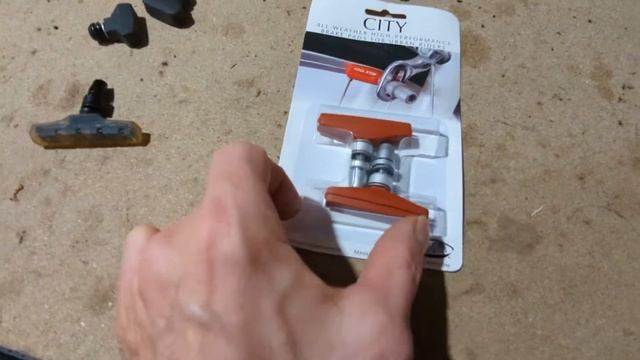 Testing out different BMX brake pads смотреть онлайн
