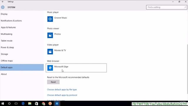 Windows 10 How To Set Default Browser For Internet смотреть онлайн