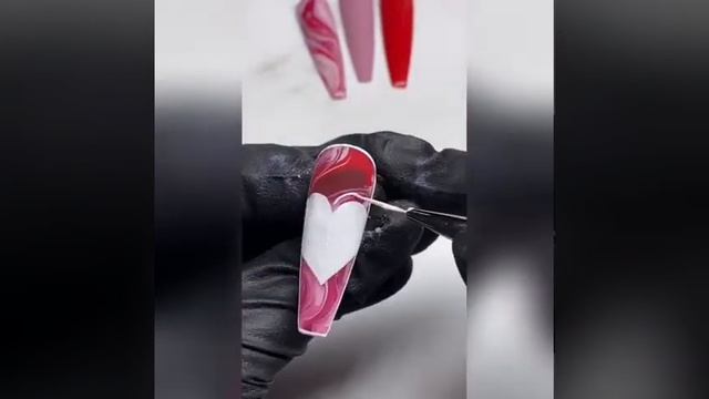 VALENTINE GEL POLISH NAIL ART DESIGN смотреть онлайн