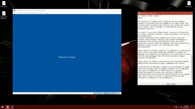 Installazione, attivazione e primi settaggi Windows 10 Enterprise RS4 смотреть онлайн