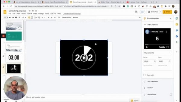 How to Insert a Timer in Google Slides? [And Customize It!]