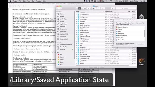 Popup Virus Solution Mac смотреть онлайн