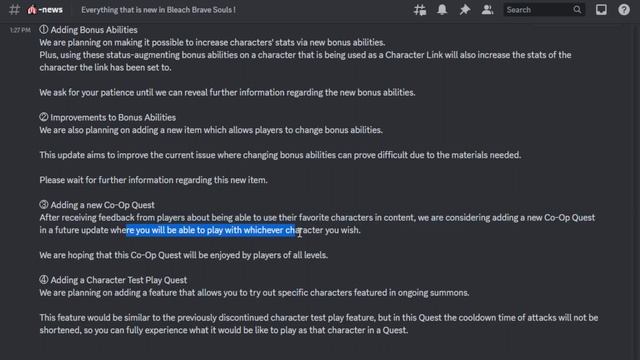 HUGE NEWS !! *NEW* BONUS ABILITIES & CO-OP QUEST COMING SOON - Bleach Brave Souls смотреть онлайн