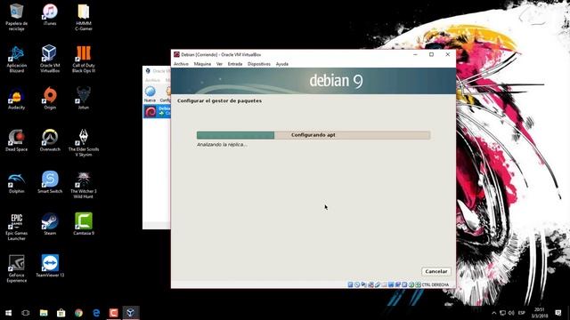 Guia de Instalacion Debian 9.1.0 смотреть онлайн