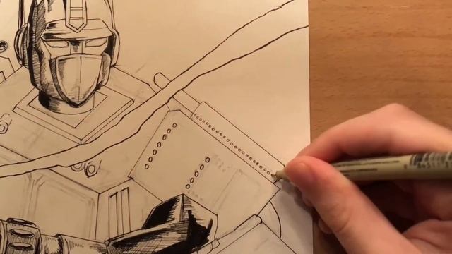 Optimus Prime Pencils and Inks смотреть онлайн