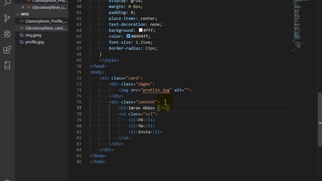 CSS Glassmorphism UI trends design | Pure CSS Effects 2022 By Ali The Computer Guy смотреть онлайн