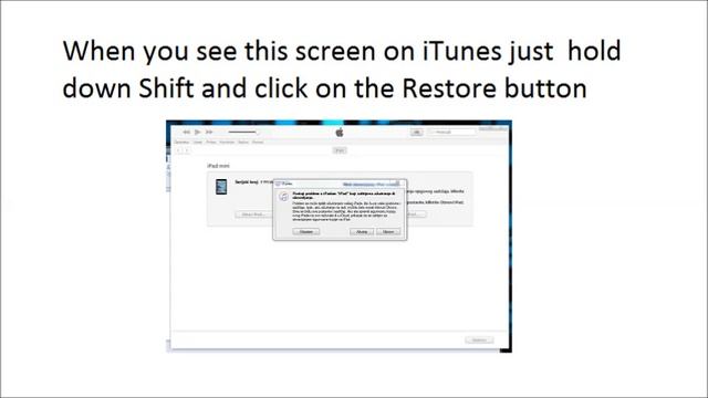Quick guide to downgrade iOS on iPad with PC смотреть онлайн