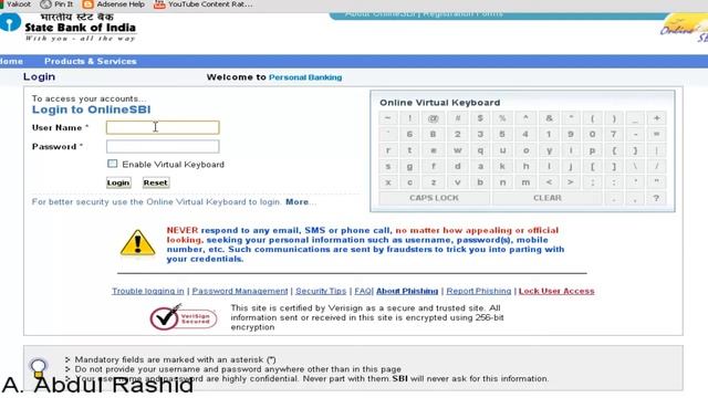 How to Login in SBI account: AndlaAligarh смотреть онлайн