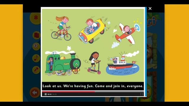 Super Safari 3 - Unit 8 Song - All aboard! смотреть онлайн