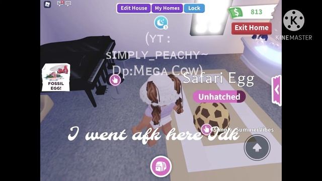 Hatching a Safari egg in Adopt Me!//Old Video смотреть онлайн