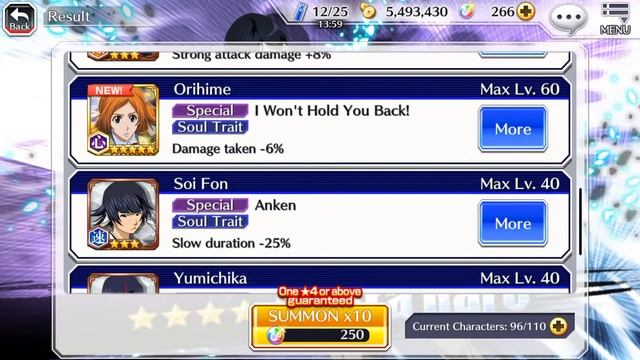[BLEACH BRAVE SOULS]Heart Attribute Summons YOLO MULTI 2/5 Stars in 1 Multi ! смотреть онлайн