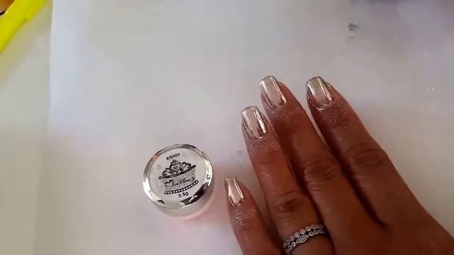 How to Chrome nails with no base color tutorial смотреть онлайн